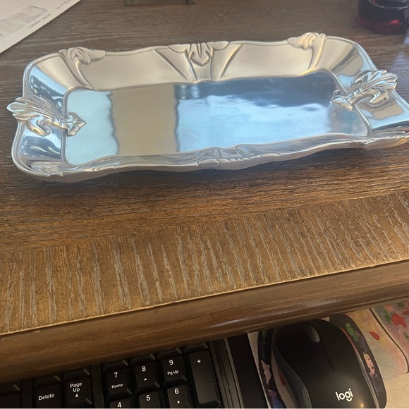 Arthur Court Bread Tray 6x12 - Picture 3 of 4